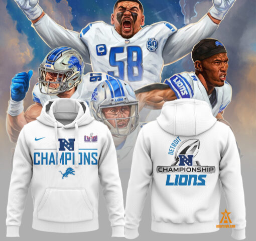 NFC Champions Detroit Lions Hoodie