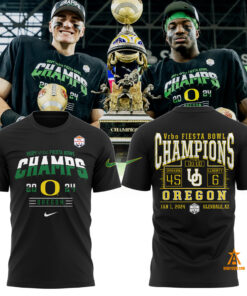 Oregon Ducks 2024 Vrbo Fiesta Bowl Champs Shirt