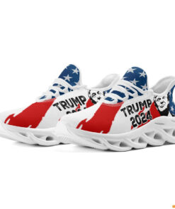 US Flag Donald Trump 2024 Max Soul Shoes