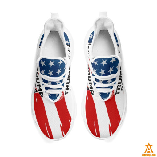 US Flag Donald Trump 2024 Max Soul Shoes