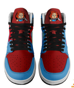 Wanna Play Chucky Air Jordan High Top Shoes