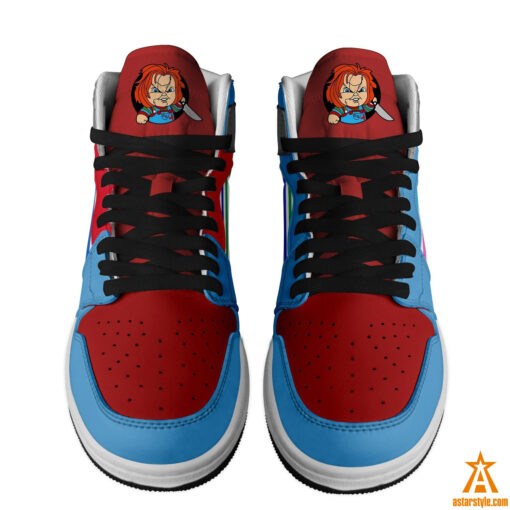 Wanna Play Chucky Air Jordan High Top Shoes