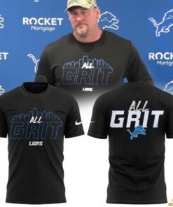 Dan Campbell Detroit Lions NFL All Grit Shirt