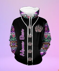 BEST Pattern Native Mama Bear Hoodie