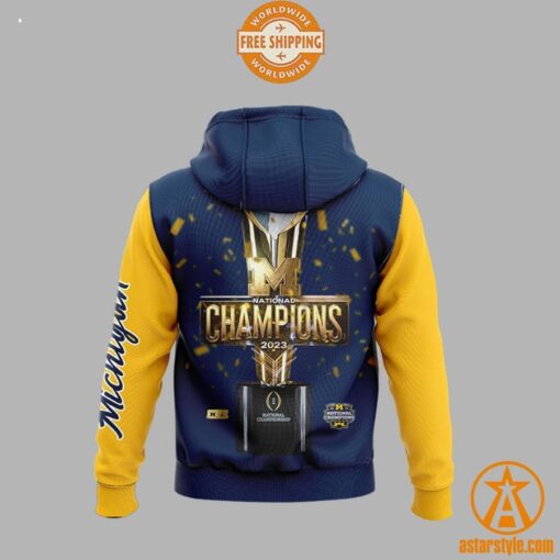 2023 National Champions Michigan Wolverines Without A Doubt Champs Hoodie