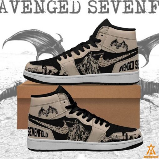 Avenged Sevenfold Air Jordan High Top Shoes