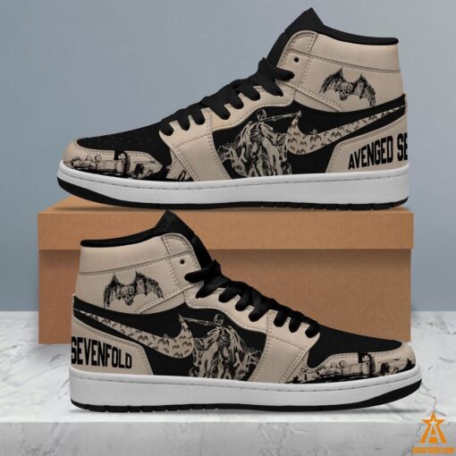 Avenged Sevenfold Air Jordan High Top Shoes