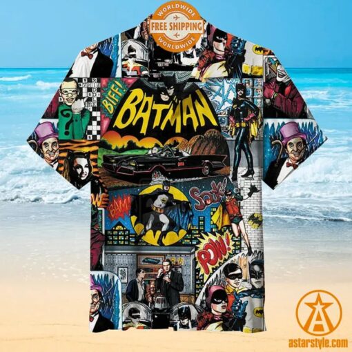 Batman 1966 Hawaiian Shirt