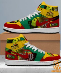 Bob Marley Air Jodan High Top Shoes