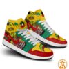 bob marley air jodan high top shoes 3 846