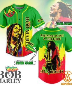 Bob Marley CUSTOM Baseball Jersey