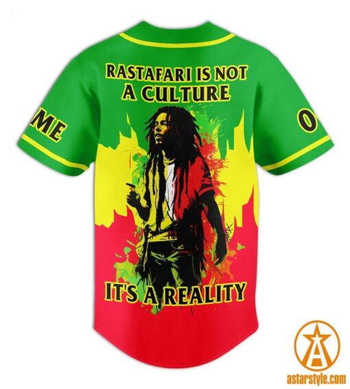 Bob Marley CUSTOM Baseball Jersey