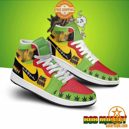 Bob Marley Live The Life You Love Air Jordan Sneaker