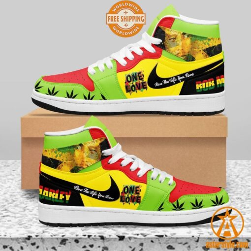 Bob Marley Live The Life You Love Air Jordan Sneaker