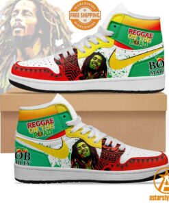 Bob Marley Reggae On The Road Air Jordan Sneaker