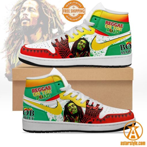 Bob Marley Reggae On The Road Air Jordan Sneaker