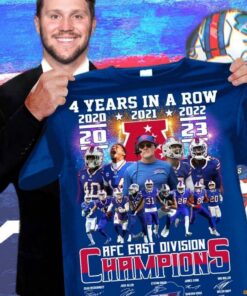 Buffalo Bills AFC East Division Champions 4 Years In A Row Shirt