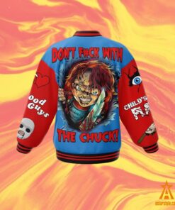 Chucky Don’t Fuck With The Chuck Baseball Jacket