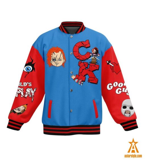 Chucky Don’t Fuck With The Chuck Baseball Jacket