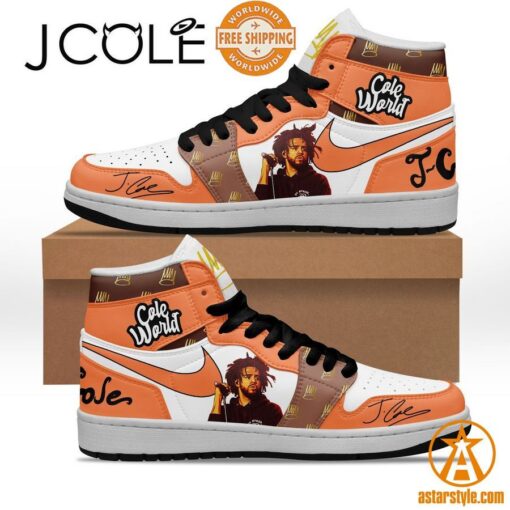 Cole World J Cole  Air Jordan 1 Shoes