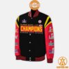 four time super bowl champions kansas city chiefs baseball jacket 2