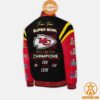 four time super bowl champions kansas city chiefs baseball jacket 3