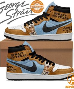 George Strait From Texas Air Jordan 1 Shoes