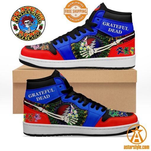 Grateful Dead Air Jordan 1 Shoes