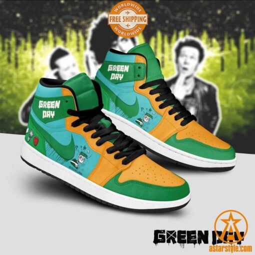 Green Day Air Jordan Sneaker