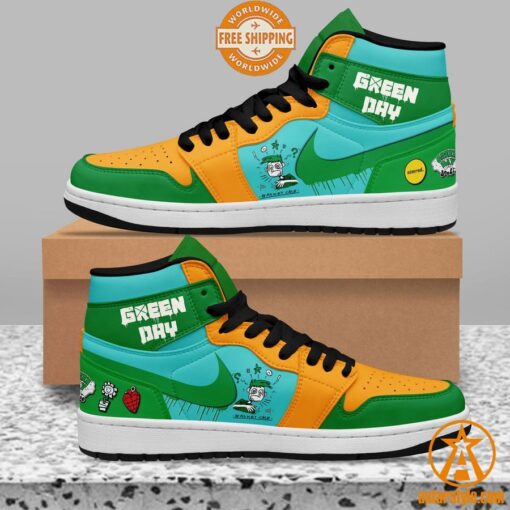 Green Day Air Jordan Sneaker