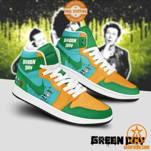 Green Day Air Jordan Sneaker