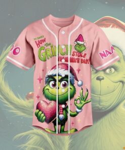 Grinch I’m Back Valentines Day Cancelled CUSTOM Baseball Jersey