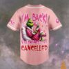 how the grinch stole valentines day custom baseball jersey 2