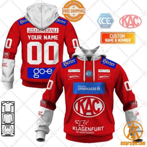 Ice Hockey League EC KAC Home Jersey personalized Hoodie, Shirt, Sweatshirt