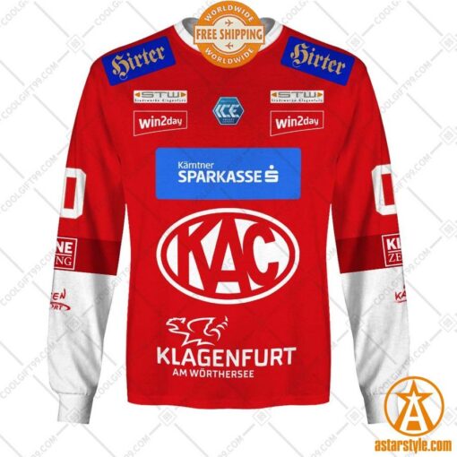 Ice Hockey League EC KAC Home Jersey personalized Hoodie, Shirt, Sweatshirt