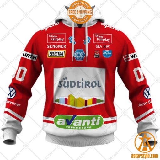 Ice Hockey League HC Bozen Bolzano Foxes Home Jersey personalized Hoodie, Shirt, Sweatshirt