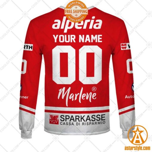 Ice Hockey League HC Bozen Bolzano Foxes Home Jersey personalized Hoodie, Shirt, Sweatshirt