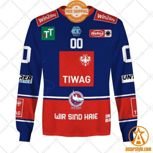 Ice Hockey League HC TWK Innsbruck Home Jersey personalized Hoodie, Shirt, Sweatshirt