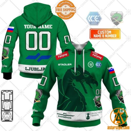 Ice Hockey League HK Olimpija Home Jersey personalized Hoodie, Shirt, Sweatshirt