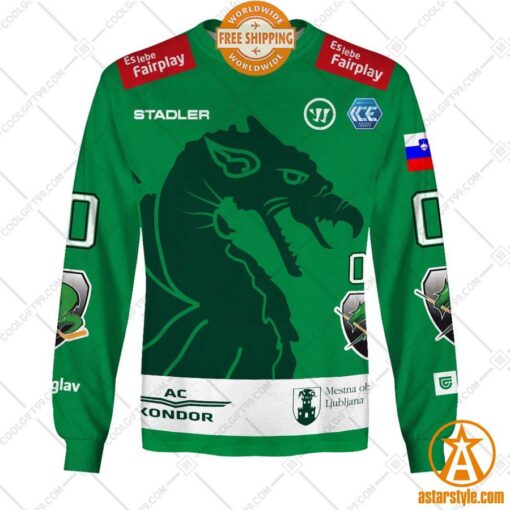 Ice Hockey League HK Olimpija Home Jersey personalized Hoodie, Shirt, Sweatshirt