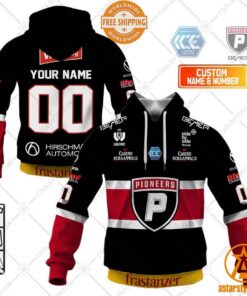 Ice Hockey League Pioneers Vorarlberg Home Jersey personalized Hoodie, Shirt, Sweatshirt