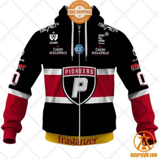 Ice Hockey League Pioneers Vorarlberg Home Jersey personalized Hoodie, Shirt, Sweatshirt