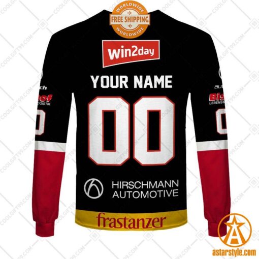 Ice Hockey League Pioneers Vorarlberg Home Jersey personalized Hoodie, Shirt, Sweatshirt