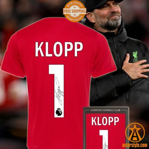 Jürgen Klopp 1 Liverpool FC Shirt