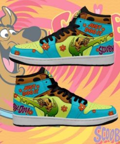 Just Doo It Scooby Doo Air Jordan High Top Shoes