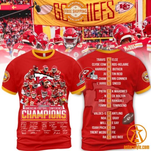 Kansas City Chiefs American Football Conference Champions Hoodie