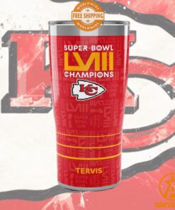 Kansas City Chiefs Tervis Super Bowl LVIII Champions Tumbler