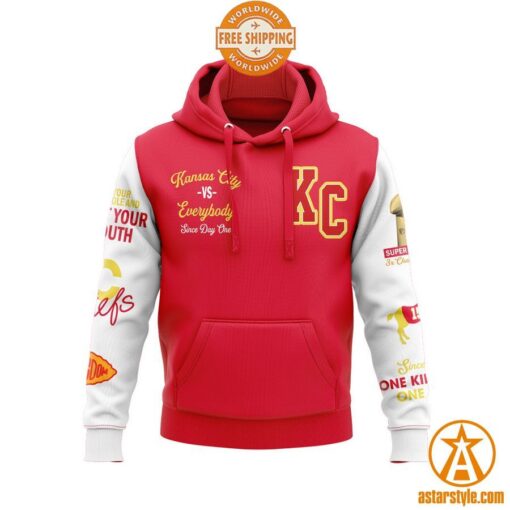 Kansas City Chiefs Vs Everybody Hoodie