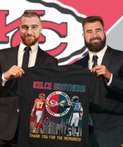 Kelce Brothers Thank You For The Memories Travis Kelce Jason Kelce Shirt