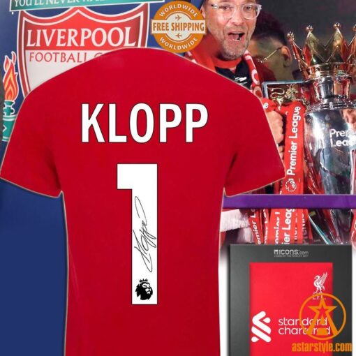 Liverpool FC Klopp Signature Shirt